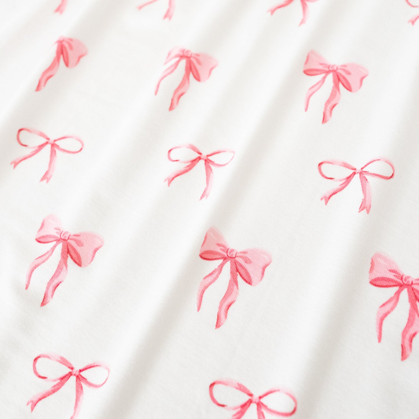 Ruffle Baby Blanket in Bow 0.5